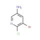 5-Amino-3-bromo-2-chloropyridine (CAS 130284-53-6) - chemical structure image