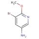 5-Amino-3-bromo-2-methoxypyridine (CAS 53242-18-5) - chemical structure image