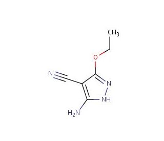 5-amino-3-ethoxy-1H-pyrazole-4-carbonitrile - chemical structure image