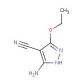 5-amino-3-ethoxy-1H-pyrazole-4-carbonitrile - chemical structure image