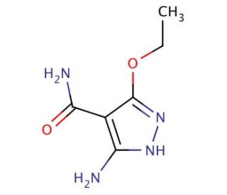 5-amino-3-ethoxy-1H-pyrazole-4-carboxamide - chemical structure image