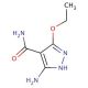 5-amino-3-ethoxy-1H-pyrazole-4-carboxamide - chemical structure image