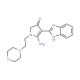 5-Amino-4-(1H-benzoimidazol-2-yl)-1-(2-morpholin-4-yl-ethyl)-1,2-dihydro-pyrrol-3-one 的分子结构 5-Amino-4-(1H-benzoimidazol-2-yl)-1-(2-morpholin-4-yl-ethyl)-1,2-dihydro-pyrrol-3-one - chemical structure image
