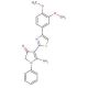 5-Amino-4-[4-(3,4-dimethoxy-phenyl)-thiazol-2-yl]-1-phenyl-1,2-dihydro-pyrrol-3-one - chemical structure image