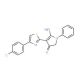 5-Amino-4-[4-(4-chloro-phenyl)-thiazol-2-yl]-1-phenyl-1,2-dihydro-pyrrol-3-one - chemical structure image