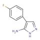 5-Amino-4-(4-fluorophenyl)-1H-pyrazole (CAS 5848-05-5) - chemical structure image