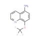 5-Amino-8-trifluoromethoxyquinoline (CAS 1072944-53-6) - chemical structure image