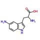 5-Amino-DL-tryptophan (CAS 6383-69-3) - chemical structure image