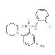 5-Amino-N-(2-chloro-phenyl)-2-piperidin-1-yl-benzenesulfonamide (CAS 327072-89-9) - chemical structure image