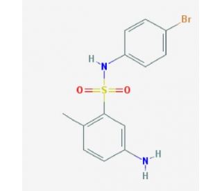 5-Amino-N-(4-bromo-phenyl)-2-methyl-benzenesulfonamide - chemical structure image