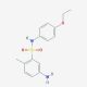 5-Amino-N-(4-ethoxy-phenyl)-2-methyl-benzenesulfonamide - chemical structure image