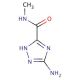 5-amino-N-methyl-4H-1,2,4-triazole-3-carboxamide - chemical structure image