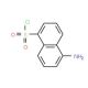 5-Amino-naphthalene-1-sulfonyl chloride - chemical structure image