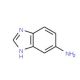 5-Aminobenzimidazole 的分子结构, CAS编号: 934-22-5 5-Aminobenzimidazole (CAS 934-22-5) - chemical structure image