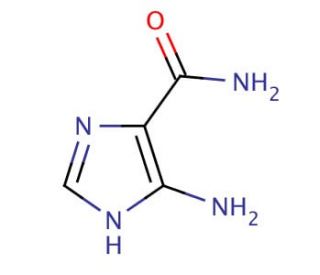 5-Aminoimidazole-4-carboxamide (CAS 360-97-4) - chemical structure image