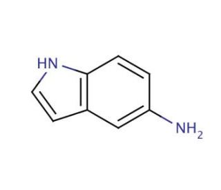 5-Aminoindole (CAS 5192-03-0) - chemical structure image