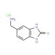 5-Aminomethyl-1,3-dihydro-benzoimidazol-2-one hydrochloride - chemical structure image