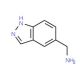 5-Aminomethyl-1H-indazole (CAS 267413-25-2) - chemical structure image