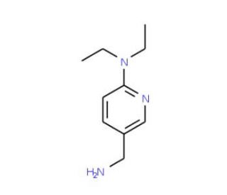 5-(aminomethyl)-N,N-diethylpyridin-2-amine - chemical structure image