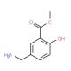 5-Aminomethyl-salicylic acid methyl ester hydrochloride (CAS 7383-01-9) - chemical structure image