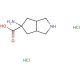 5-aminooctahydrocyclopenta[c]pyrrole-5-carboxylic acid dihydrochloride - chemical structure image