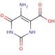 5-Aminoorotic acid (CAS 7164-43-4) - chemical structure image