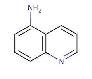 5-Aminoquinoline (CAS 611-34-7) - chemical structure image