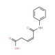 5-Anilino-5-oxo-3-pentenoic acid - chemical structure image