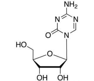 5-Azacytidine (CAS 320-67-2) - chemical structure image