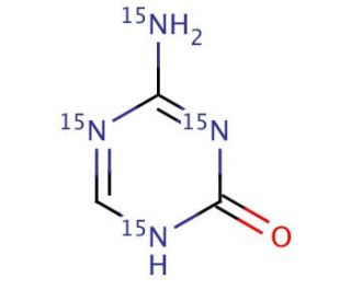 5-Azacytosine-15N4 - chemical structure image