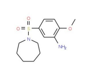 5-(Azepane-1-sulfonyl)-2-methoxy-phenylamine - chemical structure image