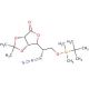 5-Azido-6-(tert-butyldimethylsilyl)-2,3-O-isopropylidene L-Gulono-1,4-lactone - chemical structure image