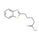 5-Benzothiazol-2-yl-pentanoic acid (CAS 21224-20-4) - chemical structure image