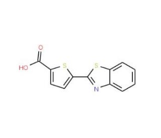 5-Benzothiazol-2-yl-thiophene-2-carboxylic acid - chemical structure image