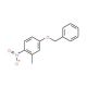 5-benzoxy-2-nitrotoluene (CAS 22424-58-4) - chemical structure image