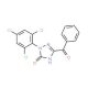 5-Benzoyl-2-(2,4,6-trichlorophenyl)-1,2-dihydro-3H-1,2,4-triazol-3-one - chemical structure image