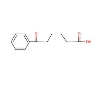 5-Benzoylpentanoic acid (CAS 4144-62-1) - chemical structure image