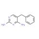 5-Benzyl-2,4-diaminopyrimidine (CAS 7319-45-1) - chemical structure image
