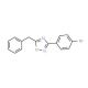5-Benzyl-3-(4-bromophenyl)-1,2,4-oxadiazole (CAS 864836-24-8) - chemical structure image