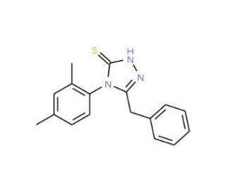 5-Benzyl-4-(2,4-dimethyl-phenyl)-4H-[1,2,4]triazole-3-thiol - chemical structure image