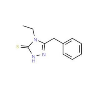 5-benzyl-4-ethyl-4H-1,2,4-triazole-3-thiol (CAS 31405-22-8) - chemical structure image