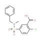 5-(Benzyl-methyl-sulfamoyl)-2-chloro-benzoic acid - chemical structure image