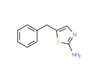 5-Benzyl-thiazol-2-ylamine (CAS 121952-97-4) - chemical structure image