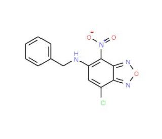 5-Benzylamino-7-chloro-4-nitrobenzofurazan (CAS 306934-83-8) - chemical structure image
