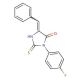 5-Benzylidene-3-(4-fluoro-phenyl)-2-thioxo-imidazolidin-4-one - chemical structure image
