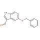 5-Benzyloxy-1H-indole-3-carbaldehyde (CAS 6953-22-6) - chemical structure image