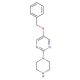 5-Benzyloxy-2-(1-piperazinyl)pyrimidine - chemical structure image