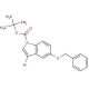 5-Benzyloxy-3-bromoindole, N-BOC protected - chemical structure image