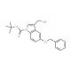 5-Benzyloxy-3-(hydroxymethyl)indole, N-BOC protected - chemical structure image