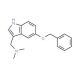 5-Benzyloxygramine (CAS 1453-97-0) - chemical structure image